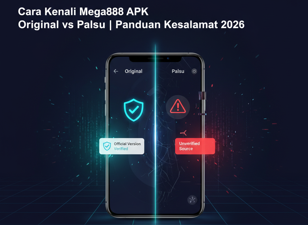 perbezaan mega888 asli dan palsu cara kenali mega888 original vs palsu